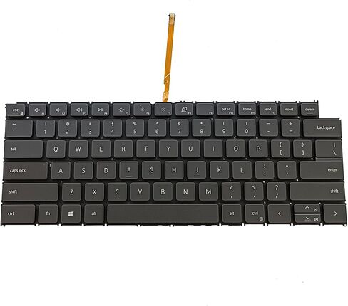 لوحة مفاتيح بديلة للكمبيوتر المحمول بإضاءة خلفية لأجهزة Dell Latitude 14 3420 E3420 04PX9K 4PX9K US in Kuwait