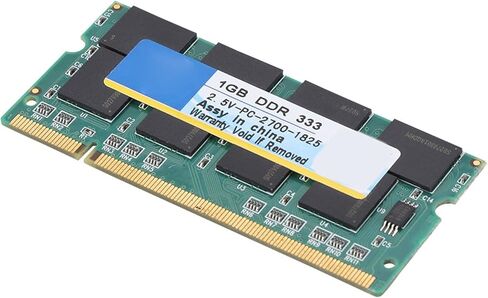 ذاكرة الوصول العشوائي BRRNOO 1G 333MHz DDR، ذاكرة كمبيوتر محمول PC2700 مع أداء عالي السرعة، متوافقة مع أجهزة الكمبيوتر المحمول in Kuwait