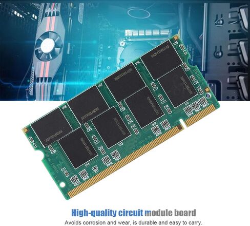 ذاكرة الوصول العشوائي BRRNOO 1G 333MHz DDR، ذاكرة كمبيوتر محمول PC2700 مع أداء عالي السرعة، متوافقة مع أجهزة الكمبيوتر المحمول in Kuwait