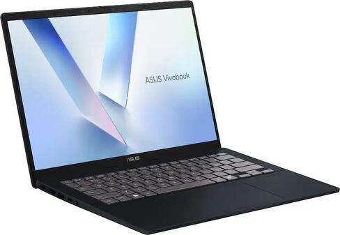 ASUS Vivobook 14 بوصة FHD+ كمبيوتر محمول Copilot+ PC |Snapdragon X X1-26-100 |رسومات Qualcomm Adreno|كاميرا|أزرق| ذاكرة وصول عشوائي 16 جيجابايت DDR5 | 512 جيجابايت SSD | Windows 11 Home | حزمة مع محور USB 3.0 in Kuwait