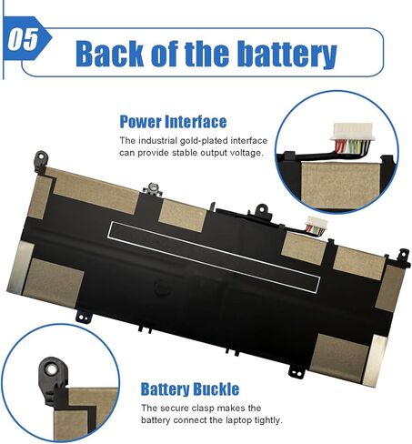 50.97Wh DK04XL Laptop Battery Replacement for HP Chromebook x360 13c Series Enterprise Elite C1030 Series L93531-2C1 HSTNN-DB9W DK04050XL 7.7V 6290mAh in Kuwait