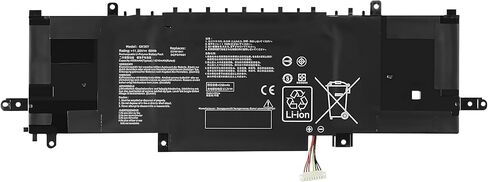 بطارية كمبيوتر محمول 50Wh C31N1841 لـ ASUS ZenBook UX333FAC UX334FA UX334FL UX433FL UX433FLC UM433DA UM433IQ UM434DA UM434IQ UX434DA UX434F UX434FA UX434FL UX434FAC UX434FAW Series High الأداء in Saudi Arabia