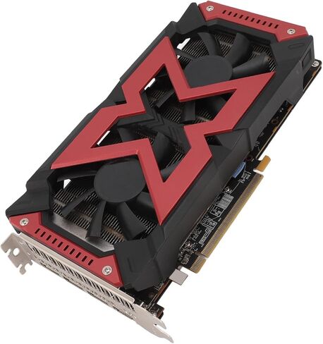 VBESTLIFE RX580 8GB Graphics Card, GDDR5 256 Bit GPU, 1286/7000 MHz, PCIE 3.0 X16 Desktop PC Gaming Video Card Supports DirectX 12 in Kuwait