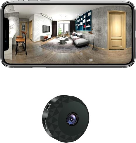 Spy Camera 1080P WiFi Hidden Camera Wireless Home Security Long-lasting Battery Cameras with Motion Detection Indoor Security Video Spy Cam for Home Surveillance with App Control (Forest Green) in Kuwait