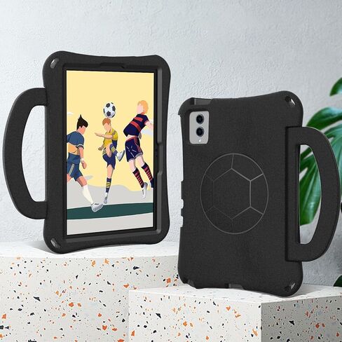 Anti-Yellowing Tablet Case Lightweight and Shockproof Protective Case Compatible with Samsung Galaxy S9 FE 11 Inch SM-X510/516 (2023) Tablet with Handle and Stand Compatible with enf in Kuwait