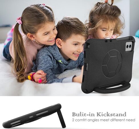Anti-Yellowing Tablet Case Lightweight and Shockproof Protective Case Compatible with Samsung Galaxy S9 FE 11 Inch SM-X510/516 (2023) Tablet with Handle and Stand Compatible with enf in Kuwait