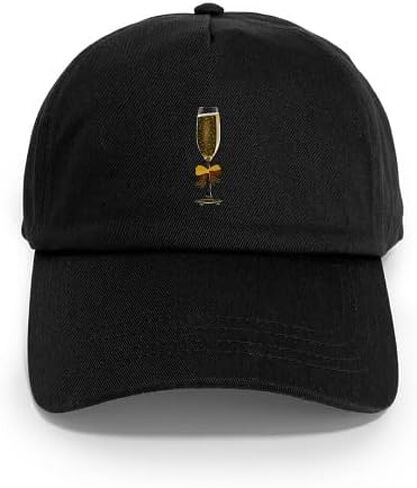 CafePress Champagne Glass Cap Adjustable Baseball Cap in Saudi Arabia
