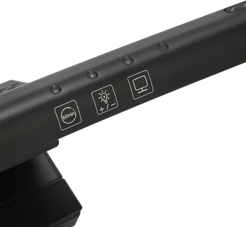 Dioche Curve Computer Light Bar شريط إضاءة منحني للشاشة - تعتيم بدون خطوات 3 تحكم باللمس في درجة حرارة اللون - مصباح شاشة كمبيوتر من النوع C لحماية العين والإنتاجية المثالية in Kuwait