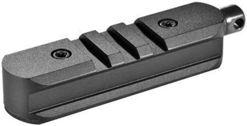 WARNE 7953M Sling Swivel Accessory Rail Adaptor, Pic Rail Interface, Mount Bipods and Accessories, Fits Front Swivel Stud, Black in Kuwait