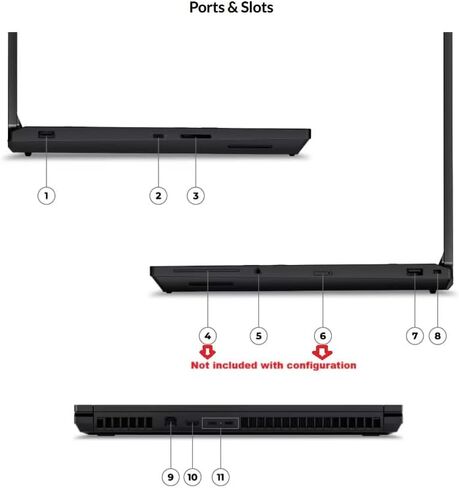 محطة العمل المحمولة Lenovo ThinkPad P16 Gen 3 مع معالج Intel 20 Core Ultra 7 255HX، RTX PRO 3000 Blackwell 12GB GDDR7، 64GB RAM، 2TB Gen5 Performance SSD، 16 بوصة WQUXGA 4K غير تعمل باللمس، Thunderbolt5 in Kuwait