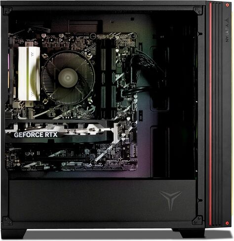 كمبيوتر الألعاب يايان. كور i5 14400F، RTX 5060، 1 تيرابايت NVMe، 32 جيجابايت DDR5، 650 واط، W11 هوم. الموديل YPI-MS44F0C-5601B in Kuwait