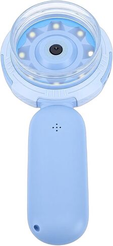مجهر الجيب، كاميرا مجهر رقمية محمولة مع شاشة عالية الدقة 2.0 بوصة، 8 مصابيح LED، تركيز يدوي، مجموعة علمية تعليمية لهدية عيد الميلاد in Kuwait