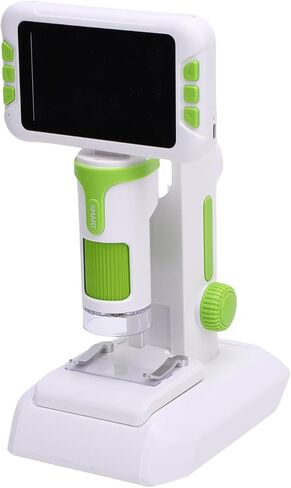 Kids Microscope 1600X Digital Microscope with 4 Inch 1080P Screen Handheld Educational Science Kit for Children in Kuwait