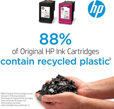 HP 61 Tri-Color (1-Pack)/61XL Black Ink Cartridges (2-Pack) | Works DeskJet 1000, 2000, 3000, Envy 4500, 5500, OfficeJet 2620, 4630 Series | C0PA6AN in Kuwait