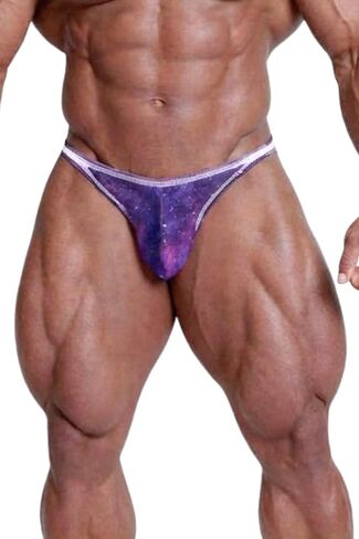 Jed North Men's Bodybuilding Contest Physique Posing Trunks Competition Suit Shorts in Saudi Arabia