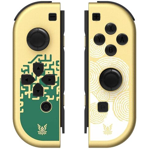Hexamurby Wireless Controller Gamepad with Dual Vibration, Wake-up, Motion Control, Gold and Green in Kuwait