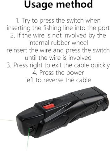 Electric Fishing Line Remover Portable High Speed 3 5m S Wire Stripping Tool Efficient Reel Spooler in Kuwait