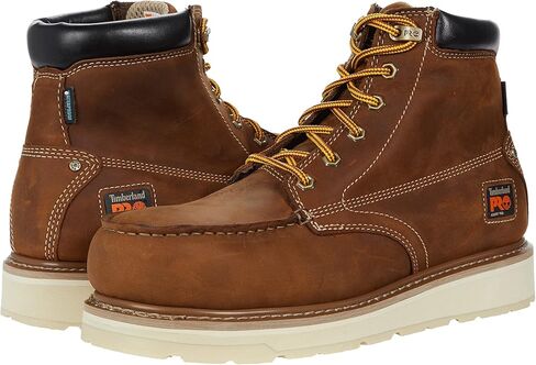 Timberland Men's Gridworks Alloy Safety Toe Waterproof 6 AL WP, Golden Brown, 11 Wide in Saudi Arabia