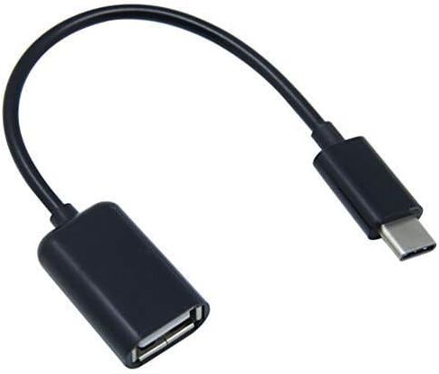 يعمل بمحول OTG USB-C 3.0 لجهاز OnePlus Nord N20 5G لوظائف سريعة ومعتمدة ومتعددة الاستخدام مثل لوحة المفاتيح ومحركات الإبهام والفئران وما إلى ذلك. (أسود) in Kuwait