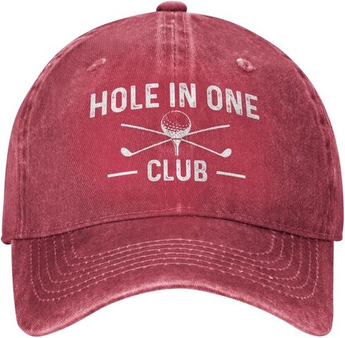 Funny Cap Holes in One Club Hat Men Baseball Hat Trendy Caps in Saudi Arabia