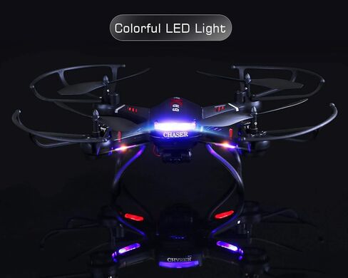 Holy Stone F181C RC Quadcopter Drone with HD Camera RTF 4 Channel 2.4GHz 6-Gyro with Altitude Hold Function,Headless Mode and One Key Return Home, Color Black in Kuwait