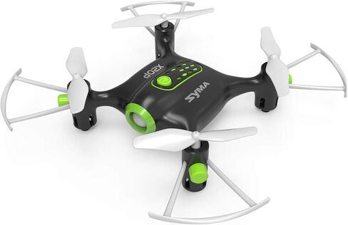 POCO DIVO Mini Pocket Drone X20P RC Quadcopter Altitude Hold Headless Micro Helicopter LED Remote Control Quad Copter, Black in Kuwait