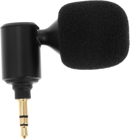 NUOBESTY Bendable Live Streaming Microphone with 3.5mm Jack Stereo Mic for Laptop and Mobile Phone Recording, Home Podcasting and Singing Mic Compatible with Tablets in Kuwait