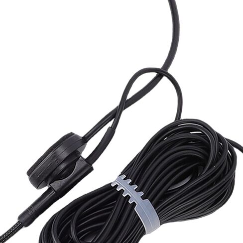 Headset Microphone, 3.5mm Jack HiFi Sound 360 Flexible Adjustable Boom with 1.2m Cable for Voice Amplifier Teacher Presenter Singing Speech in Kuwait