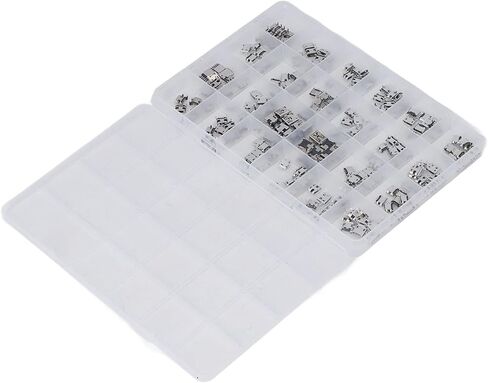 Aramox 240Pcs Micro USB Socket Stainless Steel Jack Connector Repair Adapter Set, HighSpeed Connection, Versatile Use for Computers and Keyboards in Kuwait