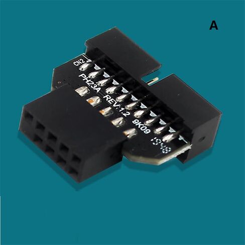 CHICHIYANG لوحة التوصيل USB2.0 9-Pin أنثى إلى USB3.0 19-Pin ذكر محول للكمبيوتر اللوحة الرئيسية in Kuwait