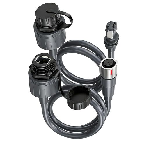 محول قمر صناعي مستطيل SPX ذكر إلى RJ45، موصل تمديد كابل إيثرنت، محول مقاوم للماء IP68 مع مجموعة مقاومة للماء، مثالي لأداء Gen3 المستطيل in Kuwait