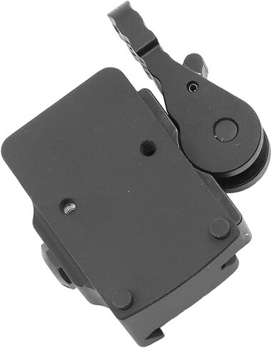 American Defense Manufacturing ADM Lightweight Low Profile QD RMR Mount with LH TAC Lever, Compatible with Trijicon RMR, Black, Patented QD Auto Lock Lever (AD-RMR-LW-L-TAC) in Kuwait