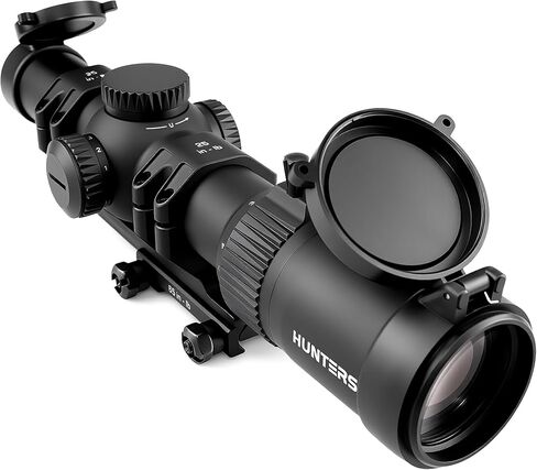 Tech Hunters LPVO SFP 1-6X28 MM 26 24 Second Focal Plane Riflescopes with Illuminated Reticle Waterproof Fog-Proof Rugged Tactical Hunting Scope in Kuwait