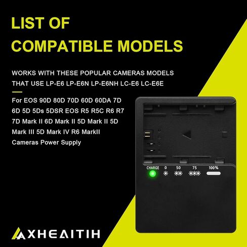 LP-E6 LC-E6 LC-E6E LP-E6N LP-E6NH لكاميرات كانون EOS 90D 80D 70D 60D 60DA 7D Mark II 7D 6D Mark II 6D 5D Mark IV 5D Mark III 5D Mark II 5Ds 5DSR EOS R5 R5 C R6 R6 MarkII R7 البطارية in Kuwait