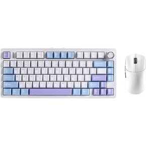 لوحة مفاتيح ميكانيكية N75 V2 + ماوس ألعاب Zero 1 Pro in Kuwait