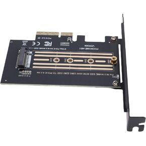 PCIe 4X to M.2 Adapter Card PCIe X4 to M.2 NVMe Card Expansion 128Gbps Speed for 2280 2260 2242 2230 SSD in Kuwait