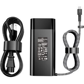 140W 28V 5A USB C AC Laptop Charger Compatible with HP Spectre x360 2-in-1 16-aa0097nr Omen Transcend 14 14-fb0013dx 14-fb0097nr TPN-LA29 N22282-001 TPN-DA29 PA-1141-08HT Power Supply Adapter in Kuwait