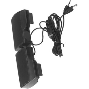 KALLORY USB Computer Speaker Clip-on for Laptop and Desktop, USB Powered Desktop Loudspeaker with Monitor Clamp, Multi-Purpose Voice Box for Home, Office, and Dormitory Use in Kuwait