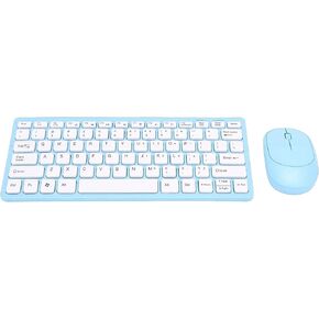 CUIFATI Wireless Keyboard and Mouse Combo, 2.4GHz 78 Keys Slim Keyboard with Proof Design and Silent Mouse, for PC Laptop in Kuwait