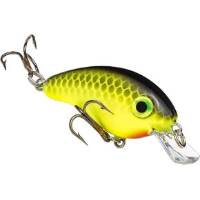Strike King (HCBPM-501) Bitsy Pond Minnow Crankbait Fishing Lure, 501 - Chartreuse Back/Pearl Belly, 3/32 oz, Irresistible to Fish in Kuwait