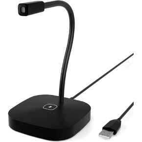 ميكروفون USB لتشغيل ميكروفون الألعاب للبث مع زر كتم الصوت، مثالي لاجتماعات الألعاب والبث المباشر in Kuwait