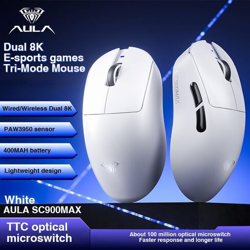مجموعة لوحة مفاتيح وماوس لاسلكية من AULA، لوحة مفاتيح ميكانيكية S75 Pro SC900 Max ماوس لاسلكي in Kuwait