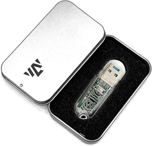 Bitcoins Miner LV03, Portable USB Bitcoin Miner, 250KH/S Solo ASIC, 1W Low Power, 2.4G WiFi, Mini Display, Beginner Crypto Mining Tool in Kuwait