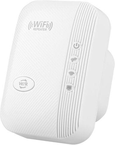 WiFi Booster Up to 3000sq.ft and 30 Devices WiFi Extenders Signal Booster for Home 2.4g Wireless Internet Booster Long Range with Ethernet Port WiFi Repeater Internet Extender WiFi Range Extender in Kuwait