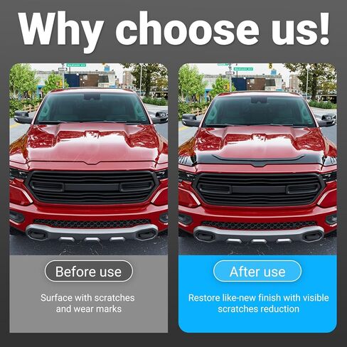 Hood Deflector Compatible with 2019-2025 Dodge Ram 1500 Hood Protector (No Rebel RHO TRX) ABS Shield Replacement for 2019-2025 Dodge Ram 1500 Accessories (Glossy Black) in Saudi Arabia