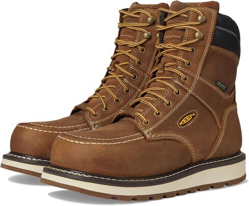 KEEN Utility Men's Cincinnati 8" Waterproof Composite Toe Wedge Work Boots in Saudi Arabia