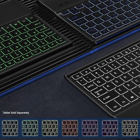 SaharaCase - حافظة لوحة مفاتيح من سلسلة Navigate مع لوحة تتبع لجهاز Microsoft Surface Pro مقاس 12 بوصة، أسود، (TB00483) in Kuwait