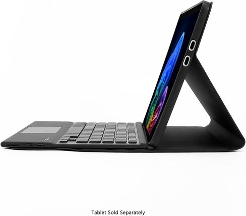 SaharaCase - حافظة لوحة مفاتيح من سلسلة Navigate مع لوحة تتبع لجهاز Microsoft Surface Pro مقاس 12 بوصة، أسود، (TB00483) in Kuwait