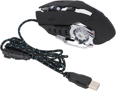 مجموعة ألعاب ماوس ولوحة مفاتيح USB ميكانيكية سلكية من SUNGOOYUE، 26 مفتاحًا مضادة للظلال مع أغطية مفاتيح حقن بلونين، تصميم أمامي، للكمبيوتر الشخصي in Kuwait