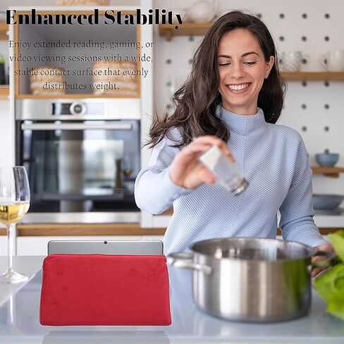 حامل وسادة للتابلت وحامل للتابلت وحامل للمكتب والمكتب حتى 10 بوصة للهاتف وكيندل وقراءة الكتب والمزيد in Kuwait